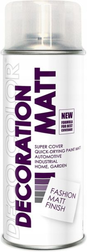 Lakier Spray Deco 400ml Ral 0000 Bezbarwny Matowy