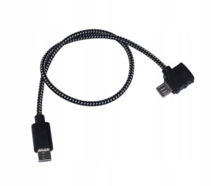 Kabel Otg Nylon Do Drona Dji Spark Micro Usb 29 Cm