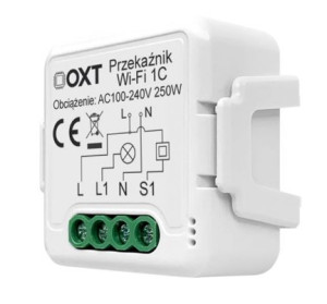Moduł Oxt Mini Przekaźnik 1 Obwód Wifi Tuya