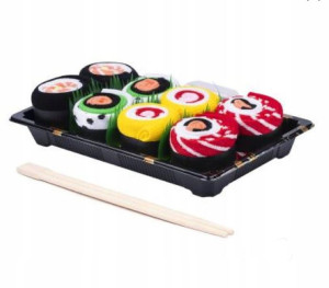 Prezent dla Faceta Zestaw Skarpetki męskie sushi