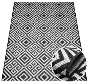 Dywan Jeans tkany na płasko 06 antracytowy 160x220