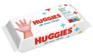 Huggies 56szt chusteczki nawilżane dla dzieci