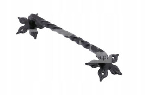 Antaba Drzwiowa Uchwyt Koval 205/320mm Patyn Kwiat