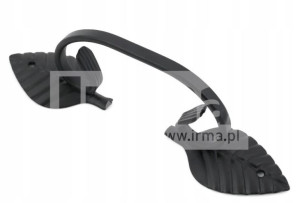 Antaba Drzwiowa Koval 110/240mm Czarna Liść Bukowy