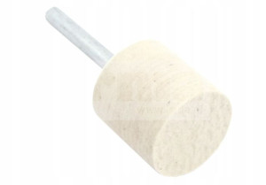 Filc Polerski Tarcza Na Trzpieniu 50x30x6mm Walec