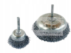 Szczotka Doczołowa Z Trzpieniem 100mm /krajowa/