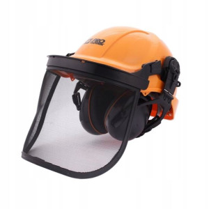 Kask Ochronny Dla Pilarzy Osłona Twarzy Siatka