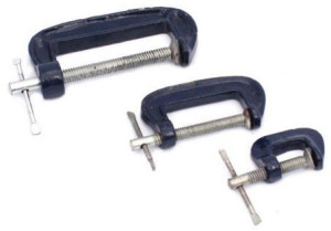Ścisk Stolarski Typu G - Kpl 3szt: 255075mm