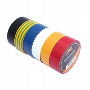 Taśma Izolacyjna 25mm / 20m Gruba Kolor Mix