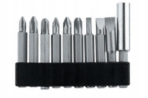 Końcówki Wkrętakowe Magnetycznym 50mm Crv 10szt