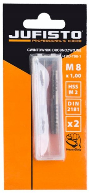Gwintowniki Drobnozwojne M8 X 1 2 Szt.