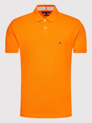 Koszulka Polo Tommy Hilfiger Poloshirt Pomarańczowy M