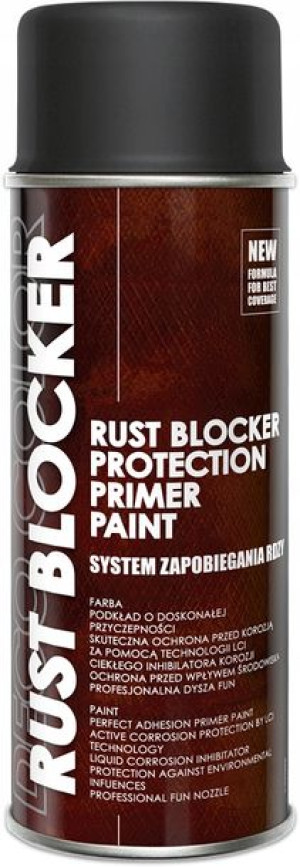 Lakier Spray Na Rdzę 400ml Ral 9005 Czarny