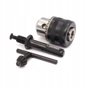 Głowica Do Wiertarki 10 3/8 Klucz+adapter Sds