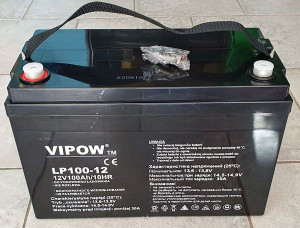 Akumulator żelowy VIPOW 12V 100Ah