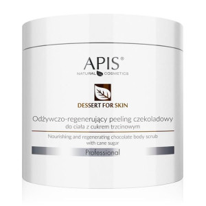 APIS odżywczo-regenerujący peeling czekoladowy z cukrem trzcinowym 700g