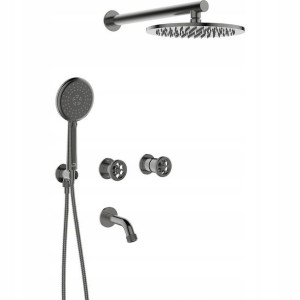 Bateria Wan-natry. Podtynk Z Zest. Natrysk. Grafit