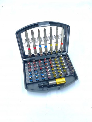 Końcówka Bit Komplet 56szt Stal S2 Pro-technik