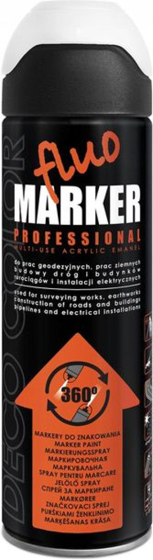 Lakier Fluomarker Do Znakowania 500ml Biały