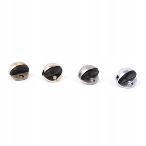 Odbojnik Stoper Drzwiowy Sfera 45x25mm Chrom