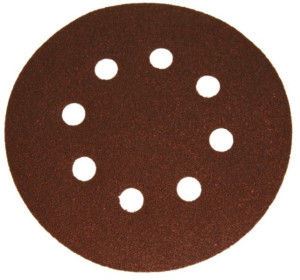 Krążki Ścierne Na Rzep Z Otworami 125mm P24 5szt