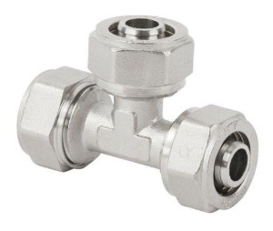 Trójnik Pex 20 X 20 X 20mm Alupex Skręcany Skrętny