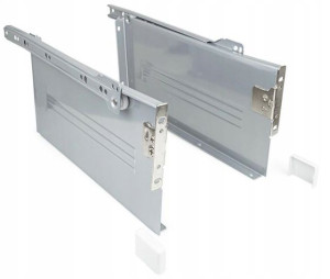 Prowadnica Do Szuflad Metalbox 500 Mm H-150 Szara