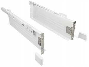 Prowadnica Do Szuflad Metalbox 450 Mm H-86 Biała
