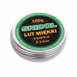 Cyna Do Lutowania Miedzi 2.5 100gr Do Kształtek