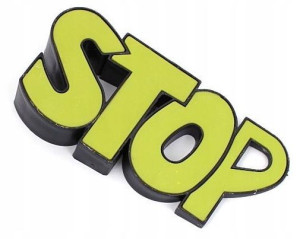 Stoper Odbój Odbojnik Drzwi Okna Podkładka Stop