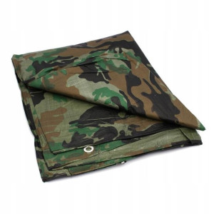 Plandeka Wojskowa Moro 80g Kamuflarz Camping 6x10