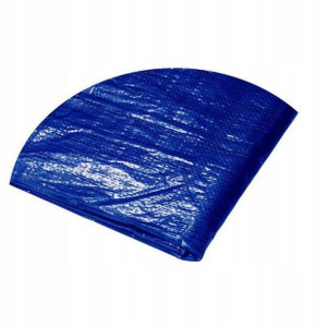 Plandeka Okrągła Gruba 4,1 X 4,6 M Ogrodowa 120 Gr