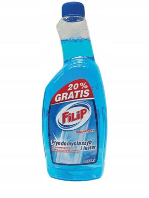 Płyn Do Szyb Szkła Luster Do Mycia Filip Zapas Nie