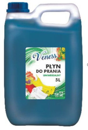 Płyn Do Prania Veness 5L Uniwersalny Pe