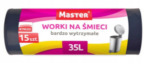Worki Na Śmieci 35L/15Sztuk Ldpe