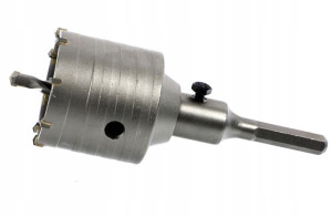 Koronka Wiertnicza Do Muru Z Widią Adapterem 65mm