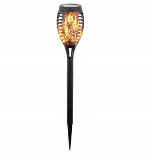 Lampa Solarna Led Pochodnia Efekt Płomień Ogień