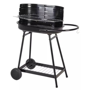 Grill Węglowy Na Kółkach Duży Ruszt