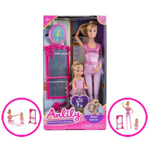 Lalka Anlily 30 Cm Zajęcia Z Dzieckiem - Balet