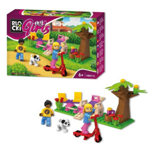 Spacer po parku Klocki BLOCKI MyGirls 81el