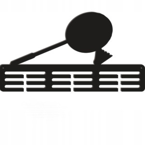 badminton Wieszak na medale, medalownik