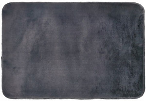 Dywanik Łazienkowy Puszysty Ciemny Szary 50x75