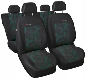 RENAULT CLIO EXPRESS pokrowce samochodowe WELUROWE