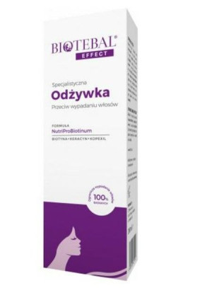 BIOTEBAL EFFECT Specjalistyczna Odżywka do włosów 200ml
