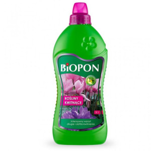 Biopon Płynny nawóz do roślin kwitnących intensywny wzrost 1L
