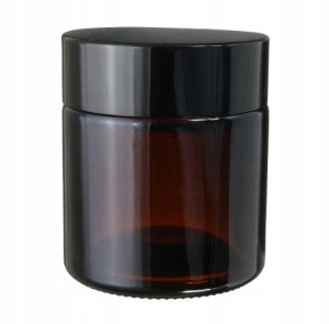 Słoik szklany brązowy 120ml zestaw 5szt