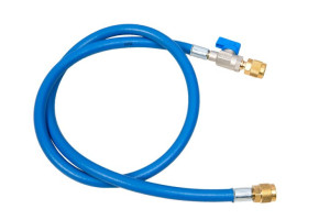 Wąż serwisowy REFCO 150cm z zaw. R410/R32 CA-CL-60-B-1/2" niebieski