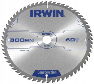 Piła Spiekowa Do Drewna 300*30mm/60t 1897213 Irwin