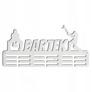 krykiet Wieszak na medale, medalownik