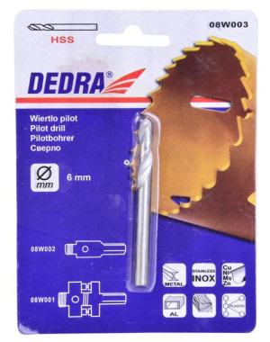 Dedra Wiertło Pilot 6mm 08w003